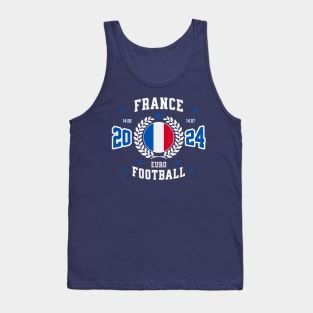 France 2024 Football Supporter Tank Top